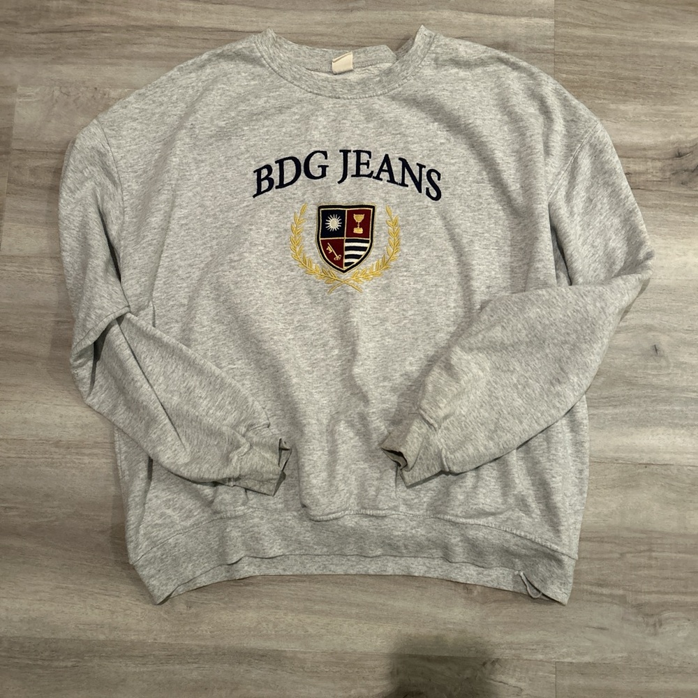 Urban Outfitters Gray Crewneck Sweater